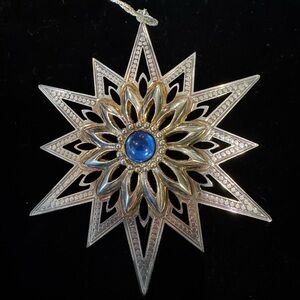 Reed & Barton 1999 Annual Jeweled Star Ornament